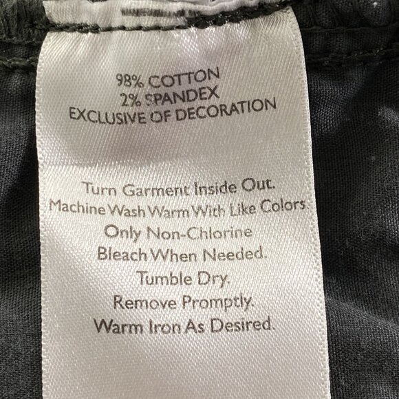 EDDIE BAUER Women Mid Rise Shorts Sz 10 Gray Hiking Outdoors Casual 38-8 - Picture 9 of 9